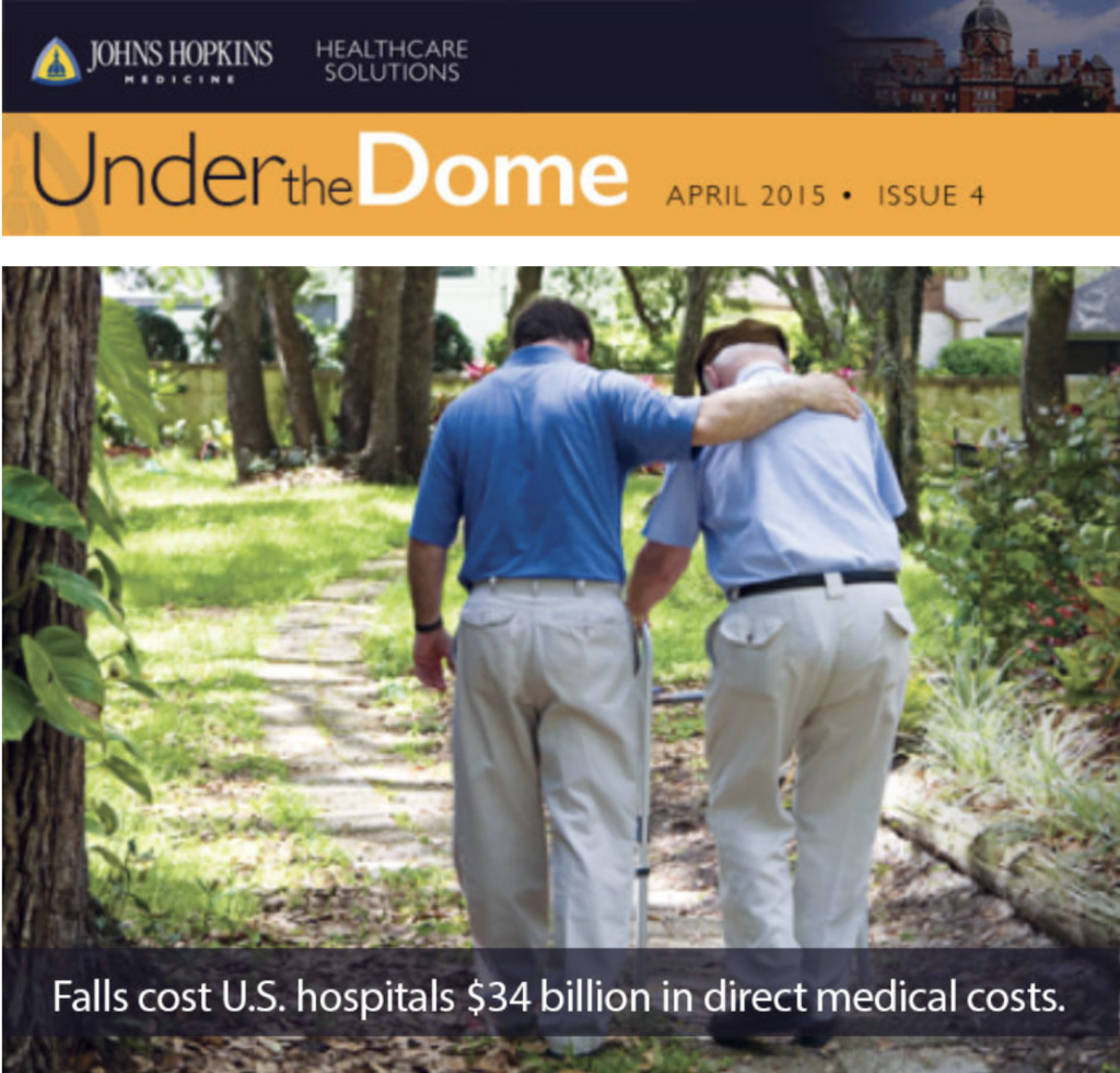 Falls Cost U.S. Hospitals $34 billion in Direct Medical Costs